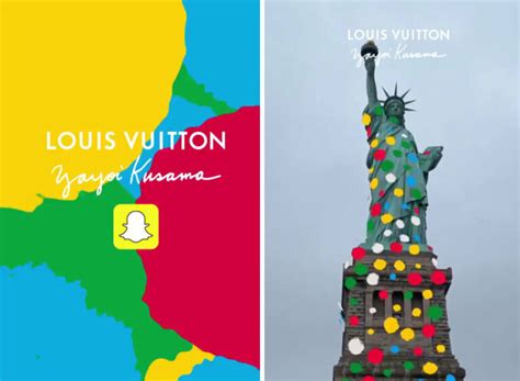 Louis Vuitton snapchat dots